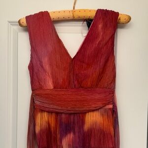 Vibrant Open Back Blouse
